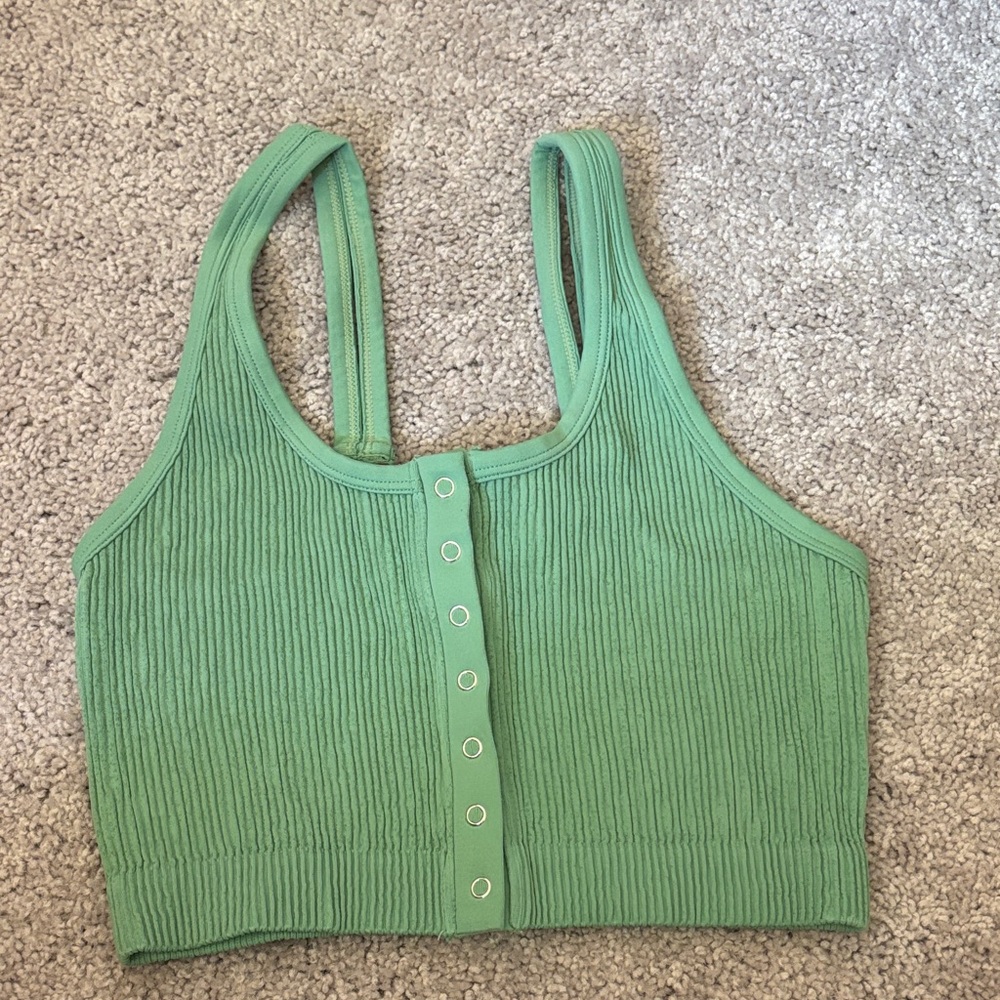 Aerie snap front bralette